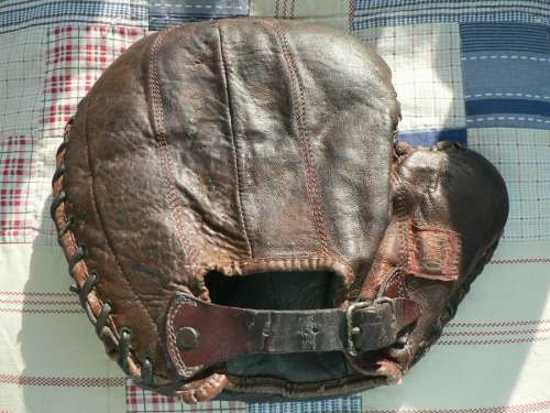 Spalding Patched Palm Basemitt Back